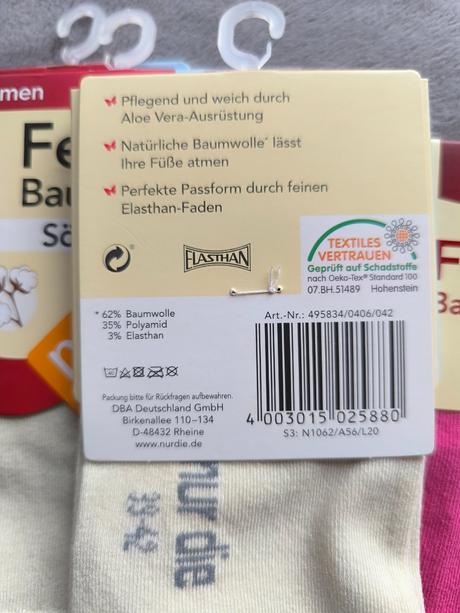 Jemné ponožky s aloe vera, 35 - 42