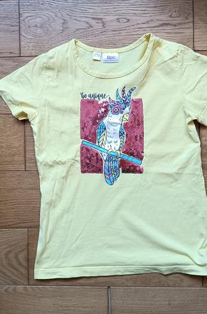 Tričko s kakadu, bonprix,140