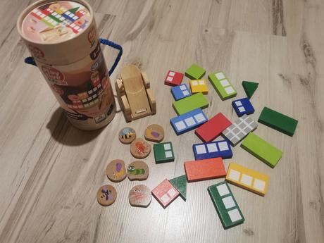 Katapult drevená hra v tubuse, 