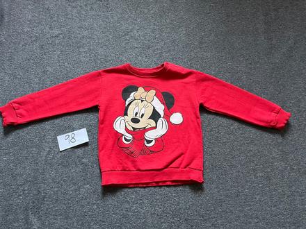 Vianočná mikina minnie, sinsay,98