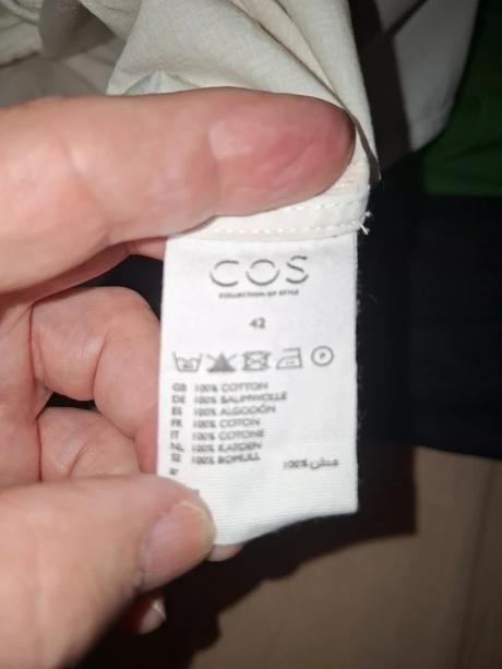 Krásne krémové šaty zn.cos, cos,42