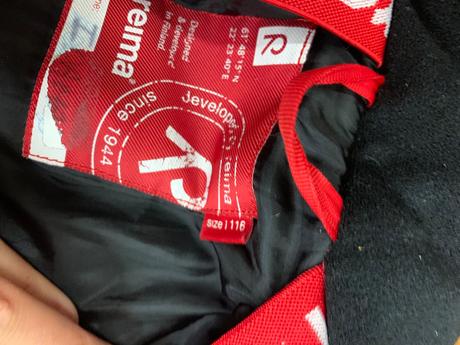 Reima kauhava zimná kombinéza 116/122, reima,110