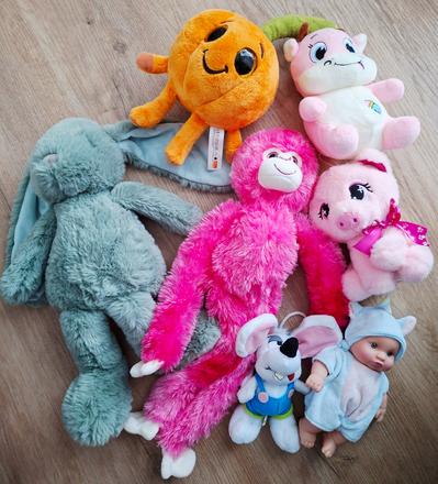 Plysove hracky pre dievcatko, 