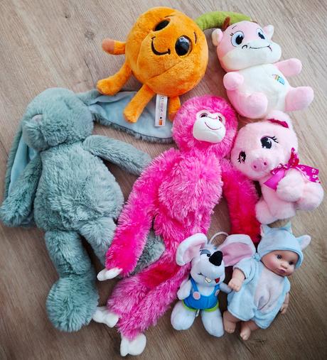 Plysove hracky pre dievcatko, 