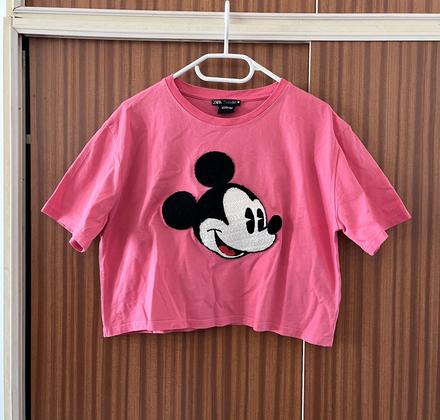 Croptop mickey mouse, zara,l