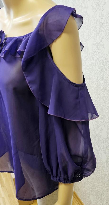 Blúzka s odhalenými ramenami, bonprix,38