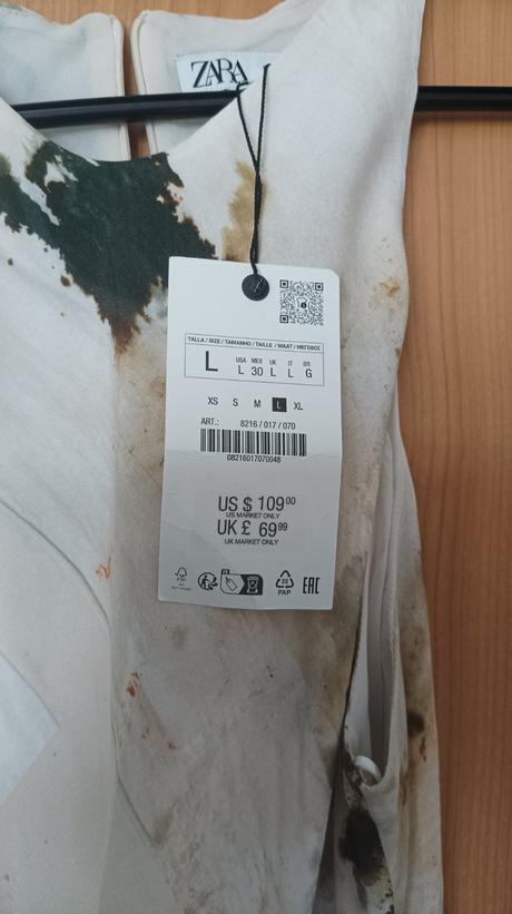 Krásne šaty zara l, zara,l