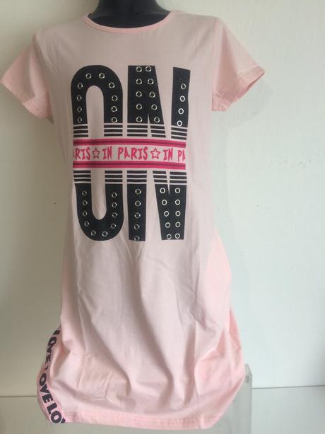 Dievčenské športové šaty s vreckami, 134