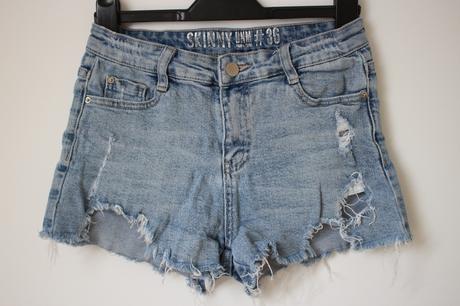 Skinny šortky, 36