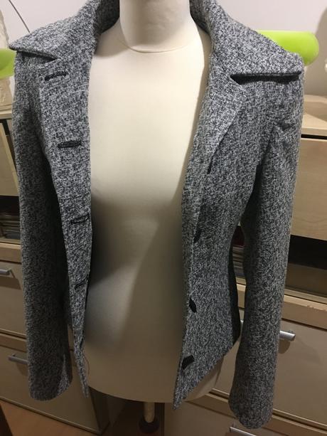 Zateplený blejzer-sako-kabátik veľ.38, 38