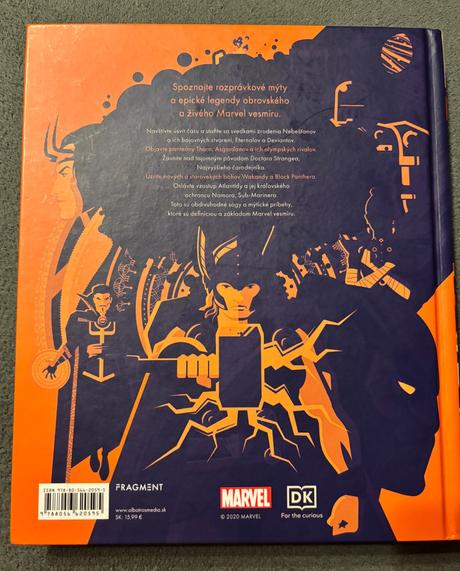 Kniha - mýty a legendy - marvel, 