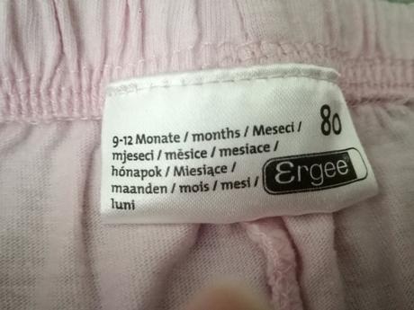 Kraťasy - len oprané, ergee,80