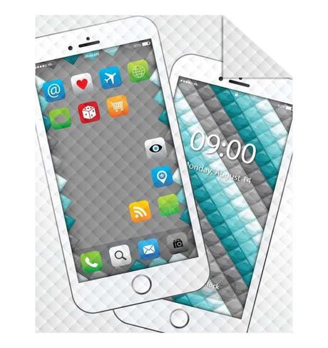 Detský prehoz na posteľ 170x210 mobily,