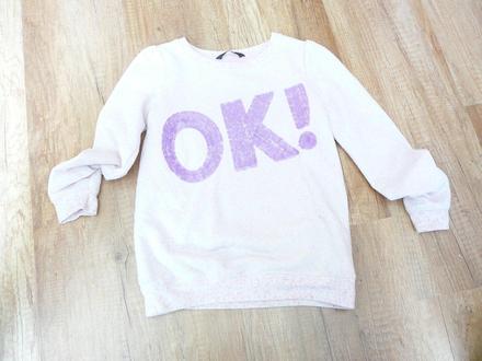 Dievcenska tenka stylova mikina, george,128