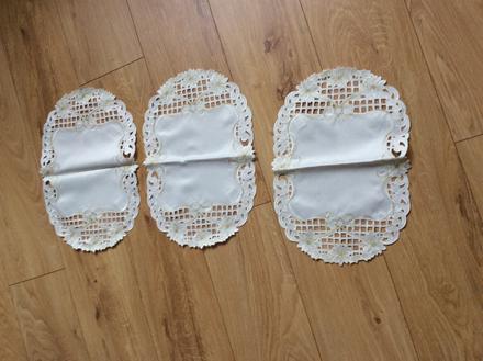 Vianočný obrus 42x28cm, 3 ks, 