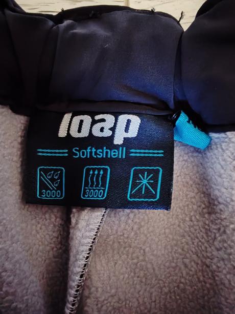 Predám softshellové nohavice loap 134-140, loap,134