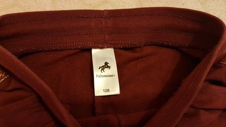 Dievčenské nohavice a tričko veľ.128, palomino,128