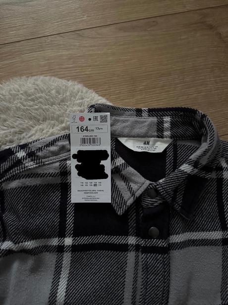 Chlapčenská vrchná košeľa, h&m,164