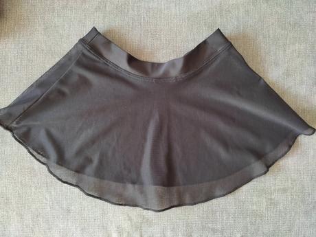 Baletny trikot so suknickou, domyos,116