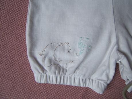 3/4 kraťasky - overal, mothercare,62