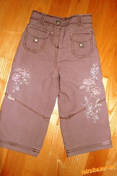 Vyšívané nohavice, next,74
