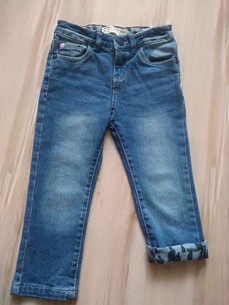 Zateplené rifle koton, 104