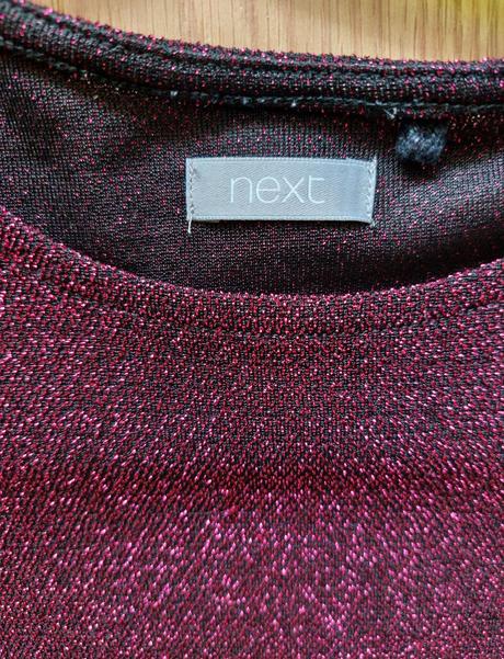 Tunikové šaty s metalic.vláknom 116-128, next,122