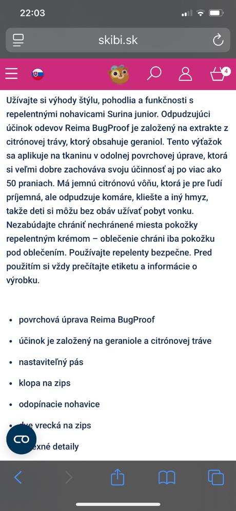 Softshellové nohavice/kraťasy reima surina 110, reima,110