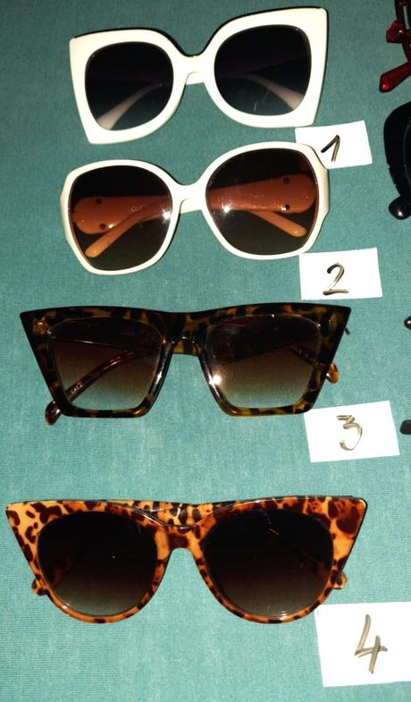 Predám  slnečné okuliare - 21ks, 
