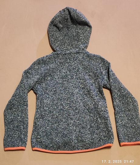 Bunda mikina z pleteného flisu, tchibo,122