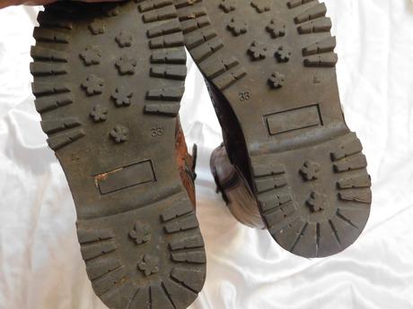 Starry luxusne kožene čižmy, 33