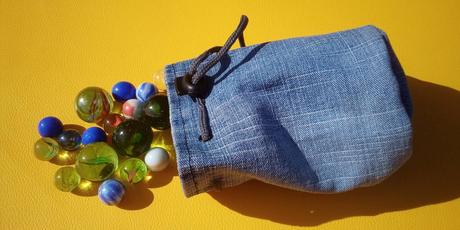 Riflový mešec (džínsové vrecko) 13cm, 