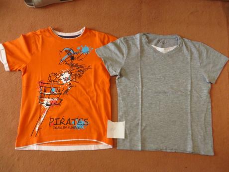 Chlapčenské tričká - veľ. 128 - s krátkym rukávom, 128