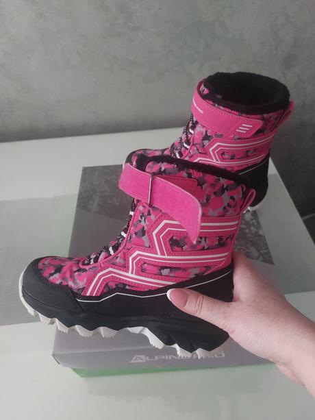 Dievčenské čižmy snehule, alpine pro,32