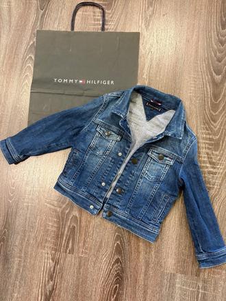 Tommy hilfiger štýlova riflova bunda č.110, tommy hilfiger,110