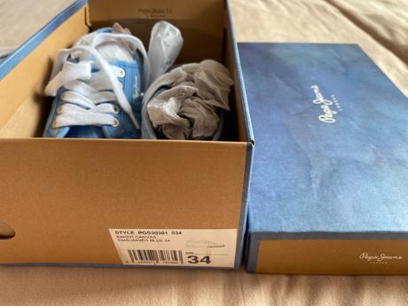 Tenisky platenky pepe jeans c. 34, pepe jeans,34