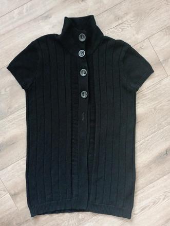 Čierny svetrík/kardigán m/l, m