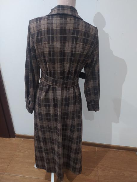 Karované šaty, l / m / s