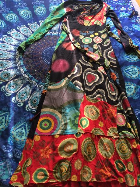 Dlhé  krásne šaty desigual, desigual,s