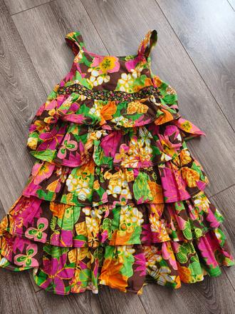 Letné šaty s volánikmi, mayoral,116