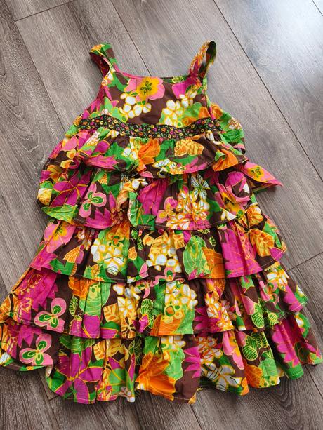 Letné šaty s volánikmi, mayoral,116