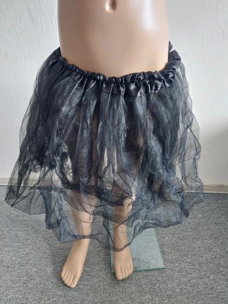 Čierna tylová sukňa zacs alter ego univerzálna,