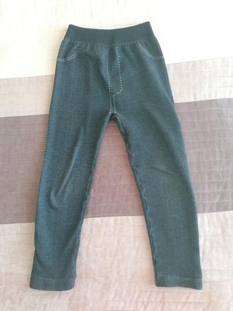 Hrubšie teplákové legíny v.116, 116