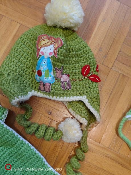 Hand made rozkošný, kvalitný komplet k next kol., 98