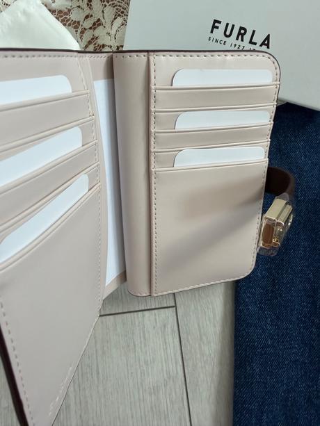 Furla peňaženka hnedá, originál, doklad, furla