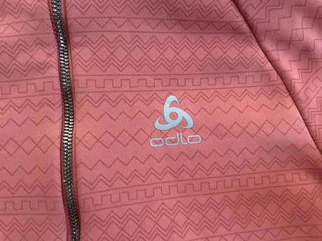 Mikina oranžová odlo, s