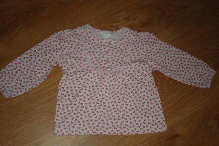 Tričko dlhý rukáv, h&m,80