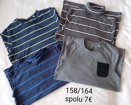 Tričká dlhý rukav, 158