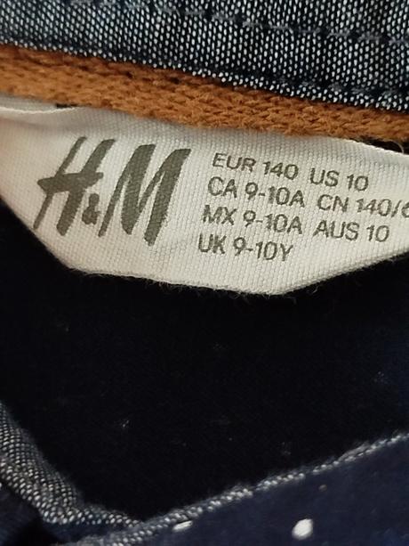 Košeľa h&m, h&m,140