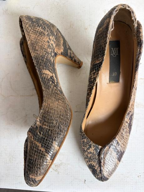 Mango lodicky s trendy hadim vzorom, mango,37